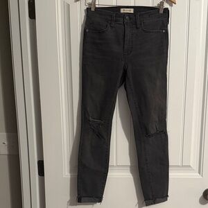 Madewell 9” High Rise Skinny Jeans Size 27